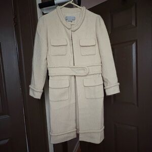 Alexander Wang Cream Teddy Jacket